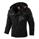 Men's Waterproof Hooded Jacket – Warm Lining for Outdoor & Travel