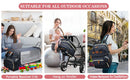 3-in-1 Diaper Bag Backpack – Foldable Baby Bed & USB Charging