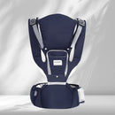 INSULAR 3-in-1 Multi-functional Child Waist Stool Breathable Baby Carrier with Hip Seat Front Hold Portable 4 Season Use