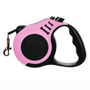 Retractable Dog Leash 3m/5m for Small to Large Dogs - Durable Nylon Traction Rope Leash for Hiking Walking Chihuahua French Bulldog