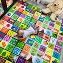 Double-Sided Baby Play Mat Educational Crawling Carpet Gym Playground Kids Rug Foam Floor Toy for Children 0-36 Months