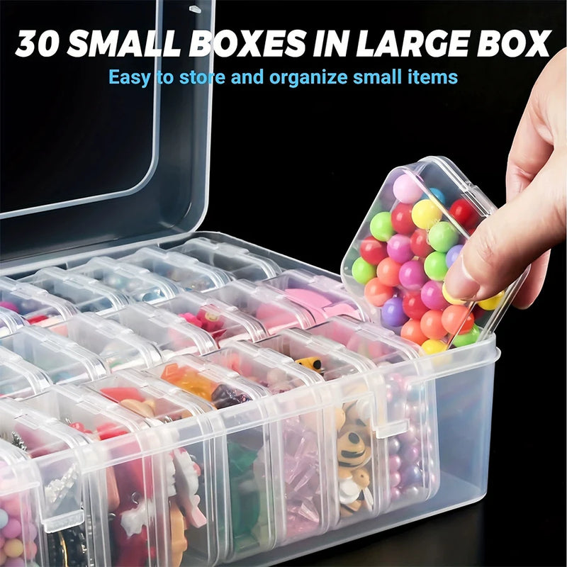 ClearNest™ Pro – Smart Multi-Compartment Organizer Box