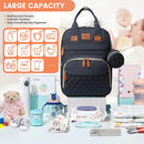 3-in-1 Diaper Bag Backpack – Foldable Baby Bed & USB Charging