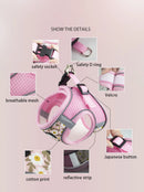 BloomPaw™ Comfort – No-Pull Adjustable Pet Harness Set
