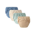 4PCS Unisex Baby Waterproof Diapers Cotton Potty Training Pants Reusable Eco-Friendly Pee Shorts for Boys & Girls 1-3 Years