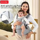 INSULAR 3-in-1 Multi-functional Child Waist Stool Breathable Baby Carrier with Hip Seat Front Hold Portable 4 Season Use