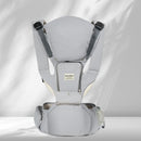 INSULAR 3-in-1 Multi-functional Child Waist Stool Breathable Baby Carrier with Hip Seat Front Hold Portable 4 Season Use
