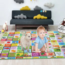 Double-Sided Baby Play Mat Educational Crawling Carpet Gym Playground Kids Rug Foam Floor Toy for Children 0-36 Months