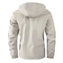 Men's Waterproof Hooded Jacket – Warm Lining for Outdoor & Travel