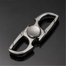 Multifunctional Finger Spinner Fidget Toy Anti-Anxiety Hand Spinner with Bottle Opener Feature for Stress Relief Metal Ketchain