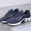 Indoor Height Increase Trendy Men's Anti Slip and Anti Odor Running Shoes with Leather Surface and Waterproof Men's Shoes Hombre