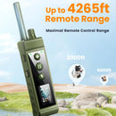 3280Ft Electric Dog Training Collar Remote Control Waterproof Pet BehaviorFor 5-120lbs Puppy With  Vibration Shock
