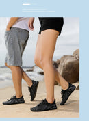 Unisex Large Size Breathable Wading Shoes Outdoor Barefoot Beach Swimming Fitness Water Sports Shoes Men's Women's Rubber Outsole