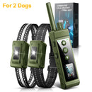 3280Ft Electric Dog Training Collar Remote Control Waterproof Pet BehaviorFor 5-120lbs Puppy With  Vibration Shock