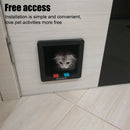 Passagem Pet Premium 4 Travas Abre Fecha Silencioso Cão Gato Pronta Entrega